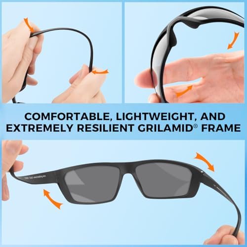 KastKing Huzzah Polarized Sport Sunglasses, UV Protection - Image 5