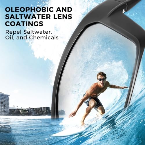 KastKing Huzzah Polarized Sport Sunglasses, UV Protection - Image 2
