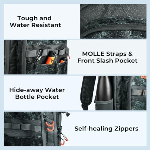 KastKing Pond Hopper Sling Fishing Backpack With Tackle Boxes - Image 4