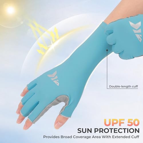 KastKing Sol Armis Pro Fishing Gloves, UPF 50 - Image 3