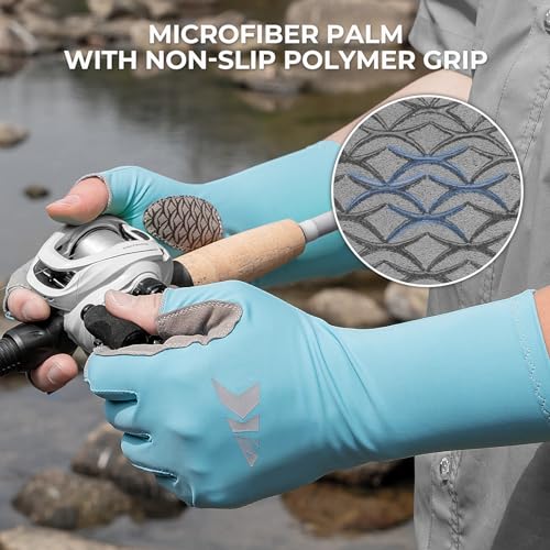 KastKing Sol Armis Pro Fishing Gloves, UPF 50 - Image 5