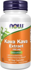 NOW Foods Kava Kava Extract 250 Mg, 60 Capsules