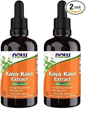 NOW Foods Kava Kava Liquid Extract, 2-Ounce