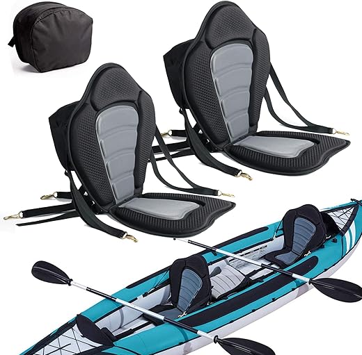 RELIANCER Kayak Deluxe Padded Canoe Seat With Bag