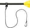 MOPHOEXII Kayak Paddle Leash Lightweight Coiled