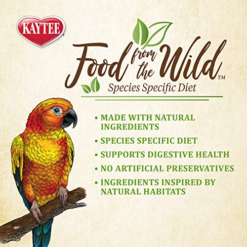 Kaytee Wild Natural Conure Bird Food, 2.5 Pound - Image 3