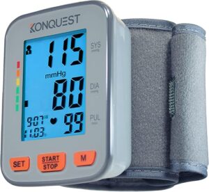 KONQUEST KBP-2910W Automatic Wrist Blood Pressure Monitor