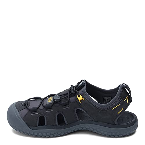 KEEN Utility Men's High Performance Water Shoe, Black/Gold - Image 3