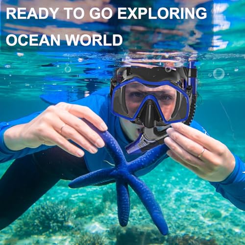 Keephigher Snorkeling Gear Set With Mask & Fins - Image 5