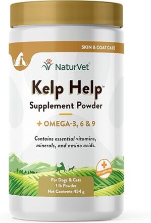 NaturVet Kelp Help Skin & Coat Supplement Powder