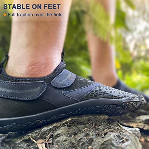 KEMISANT Mens Unisex Barefoot Aqua Water Shoes - Image 5