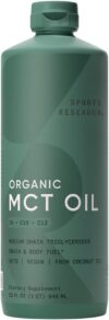 Sports Research Keto MCT Oil From Organic Coconuts