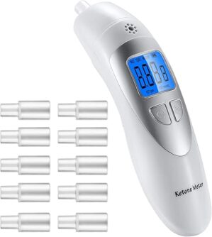 JASTEK Ketone Breath Analyzer Digital Meter