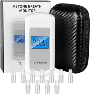 JASTEK Ketone Breath Analyzer Rechargeable Tester