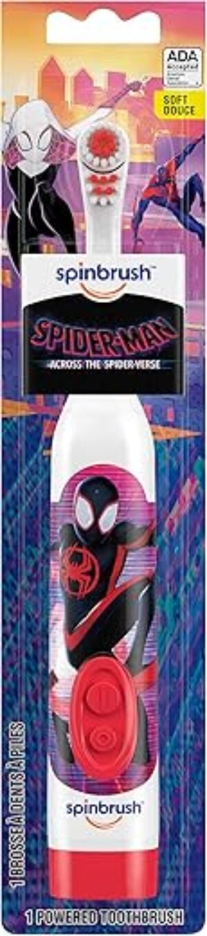 Arm & Hammer Kid’s Spinbrush Spiderman Toothbrush, 1 Count