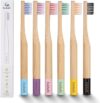 Isshah Kids Bamboo Toothbrushes BPA Free, Pack Of 6