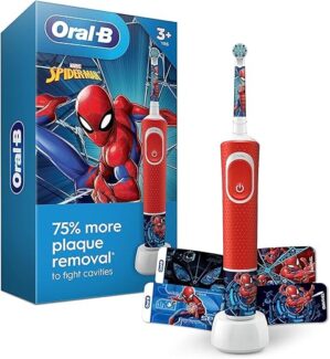 Oral-B Kids Electric Toothbrush Featuring Spiderman