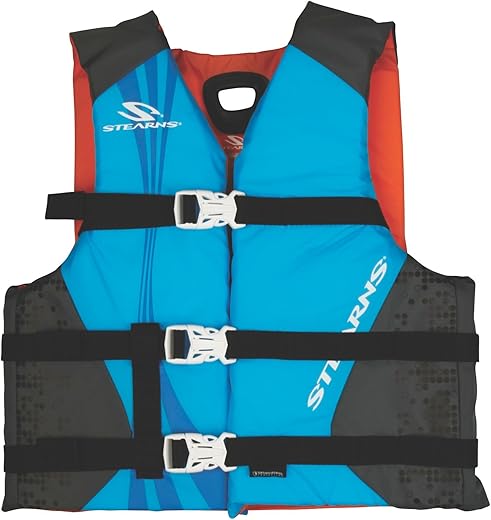 STEARNS Kids Nylon Life Vest, USCG Approved
