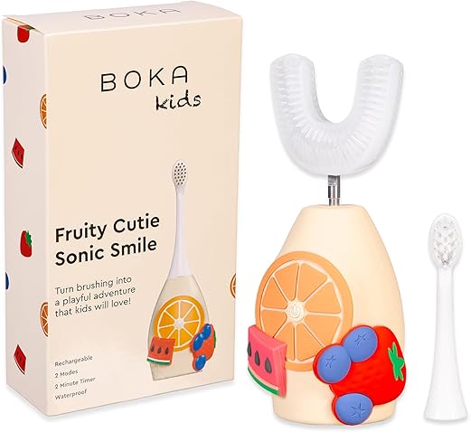 Boka Kids Rechargeable Electric Sonic Toothbrush With Timer