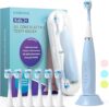FUMEIKANG Kids Sonic Rechargeable Toothbrush – Blue