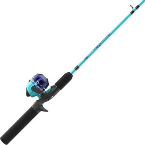 Zebco Kids Splash Jr. Spincast Reel Combo, Blue