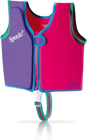 Speedo Kids’ Swim Flotation Life Vest UPF 50