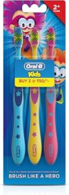 Oral-B Kids Toothbrush, Extra Soft, 3-Pack