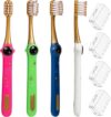 PRASBURR Kids Toothbrush Set – Galactic Adventures Style