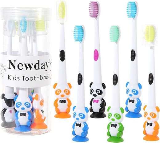 Newday Kids Toothbrushes 6 Pack Soft Bristles