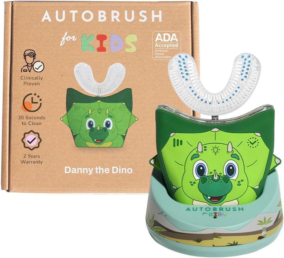 autobrush Kids U Shaped Electric Toothbrush, ADA Accepted