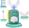 KAQINWX Kids U Shaped Ultrasonic Toothbrush, Rechargeable
