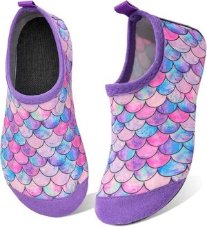 WateLves Kids Water Shoes Non-Slip Quick Dry