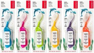 RADIUS Kidz Toothbrush Right Hand BPA Free - Pack Of 6
