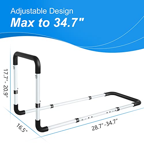 KingPavonini Bed Rails For Elderly Adults - Assist Rail - Image 2