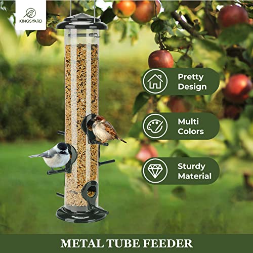 Kingsyard Metal Bird Feeder With 6 Ports - Image 2