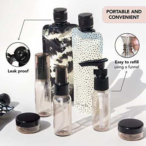 Kitsch Travel Bottles Set For Toiletries - Image 4