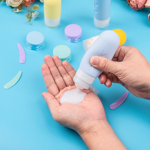 KKEETUR Silicone Travel Bottles Toiletries Kit - Image 4