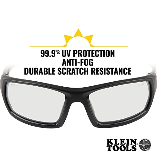 Klein Tools Safety Glasses, Full Frame, Anti-Fog Lens - Image 3