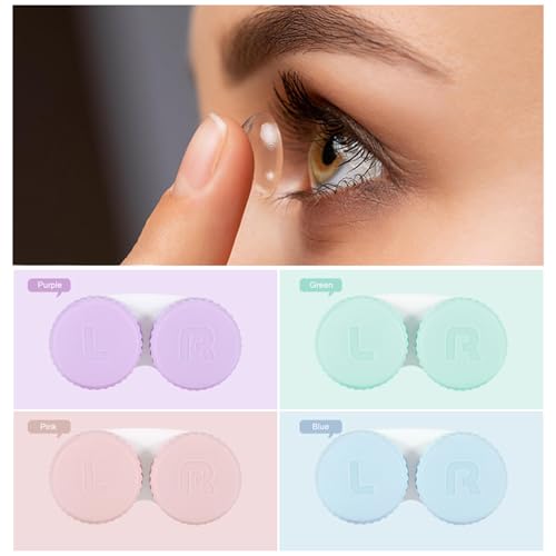 Kmchilj Colorful Contact Lens Kit for Travel - Image 2
