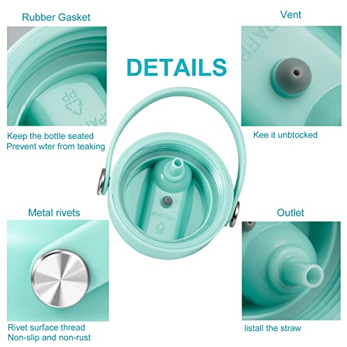 KMN Straw Lid For Wide Mouth Hydro Flask - Image 4