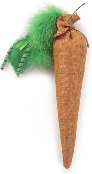 SmartyKat Kolossal Karrot Crinkle Kicker Cat Toy