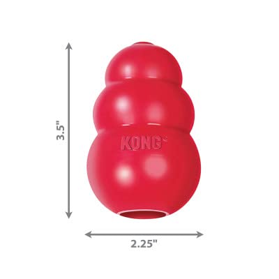KONG Classic Stuffable Dog Toy - Durable Rubber - Image 3