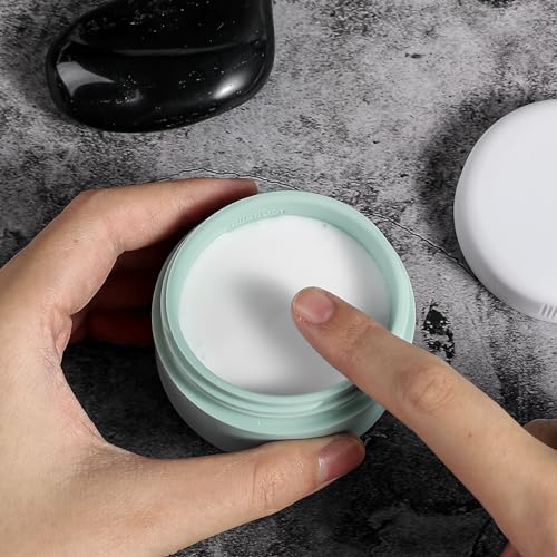 kuangre Travel Containers For Toiletries, Silicone Jars - Image 4