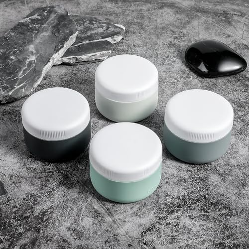 kuangre Travel Containers For Toiletries, Silicone Jars - Image 5