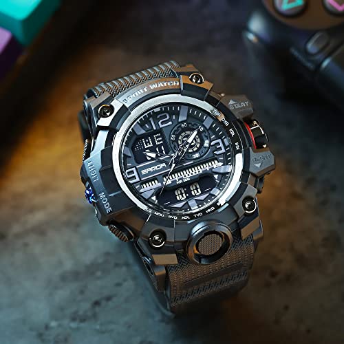 KXAITO Men's Outdoor Waterproof Military Watch 3133 - Image 4
