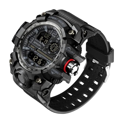 KXAITO Men's Outdoor Waterproof Military Watch 3133 - Image 2