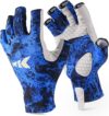 KastKing La Sal Fishing Gloves UPF50+ Fingerless