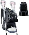 Aleemin Lacrosse Backpack With Separate Shoe Compartment