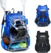 VIGEGARI Lacrosse Backpack With Stick & Helmet Holder