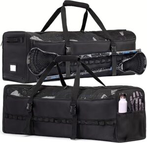 Athletico Lacrosse Duffle Bag (Black)